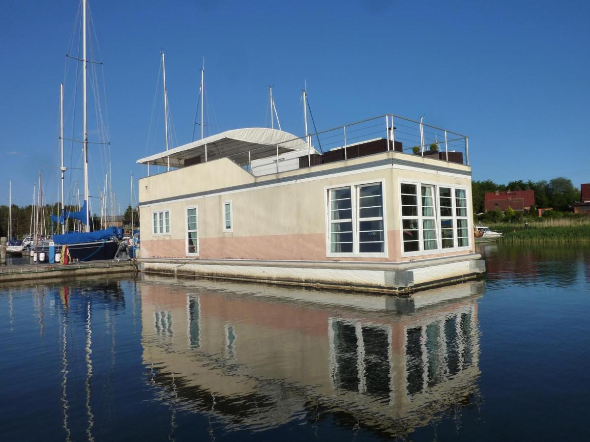 Hausboot Lagoon Stralsund Bagian luar foto