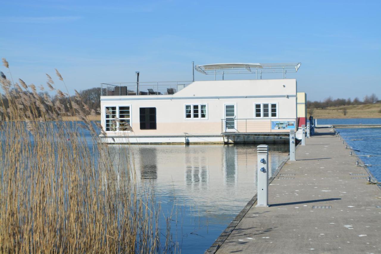 Hausboot Lagoon Stralsund Bagian luar foto